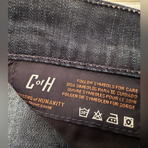 Citizens of Humanity Dita Petite Bootcut Dark Denim size 27 - Picture 7 of 7